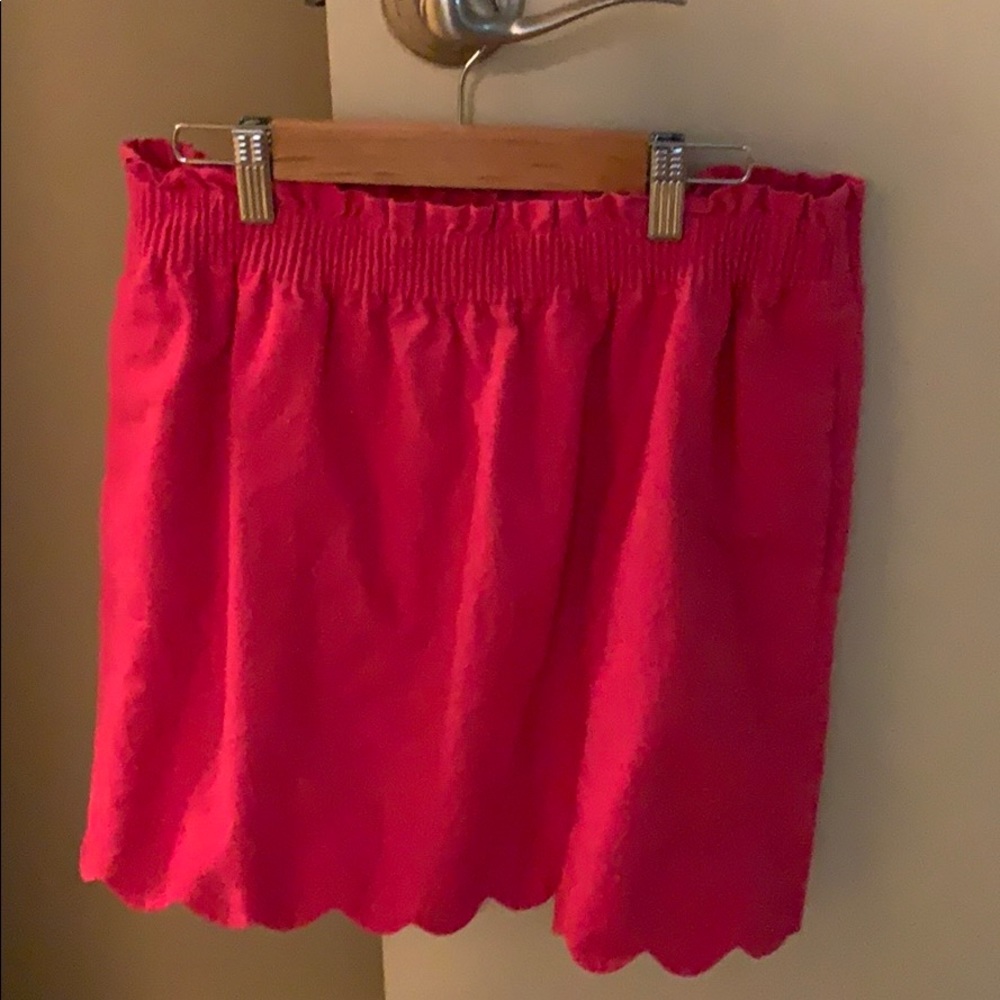 J. Crew Factory scallop detail pencil skirt